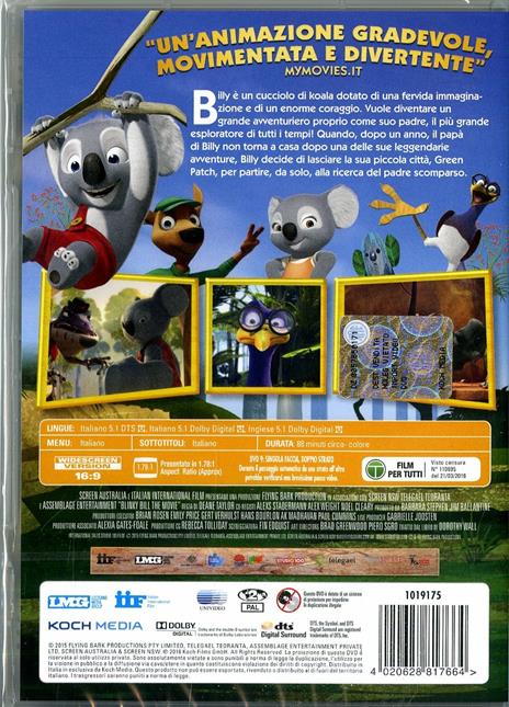 Billy il koala di Deane Taylor,Noel Cleary - DVD - 2