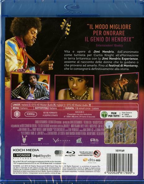 Jimi. All Is by My Side di John Ridley - Blu-ray - 2