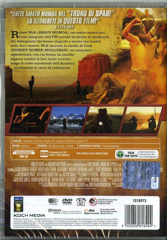 Road to Paloma (DVD) di Jason Momoa - DVD - 2
