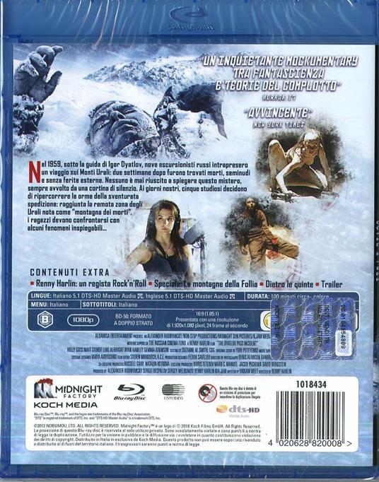 Devil's Pass (Blu-ray) di Renny Harlin - Blu-ray - 2