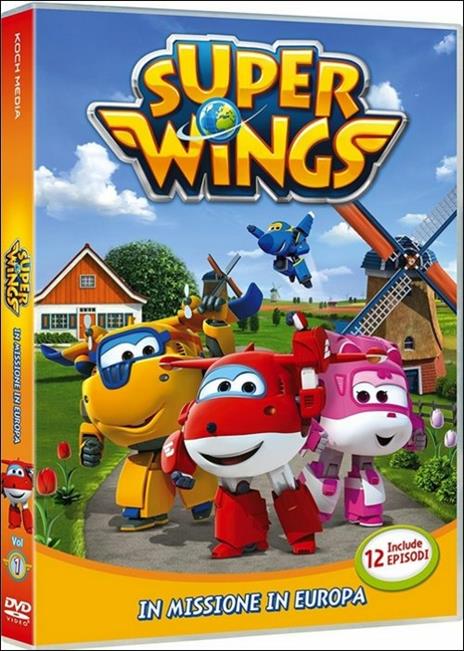 Super Wings. Vol. 1. In missione in Europa - DVD - Film di Josh Selig  Animazione | IBS