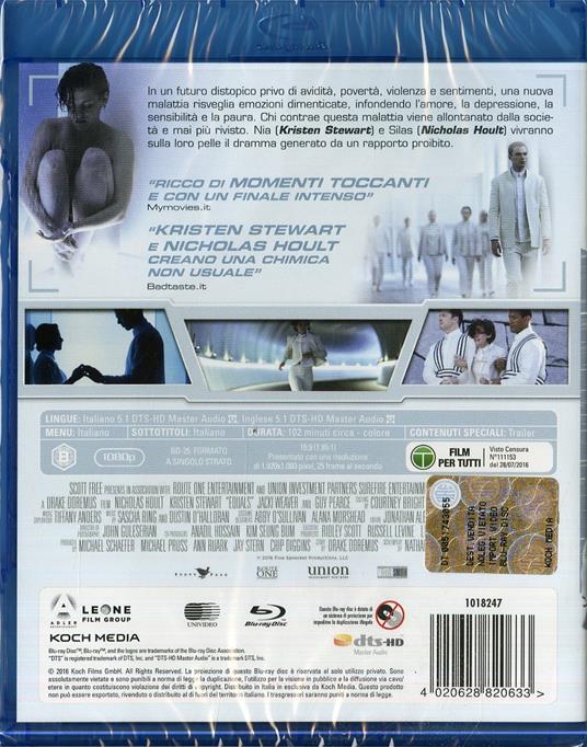 Equals di Drake Doremus - Blu-ray - 2