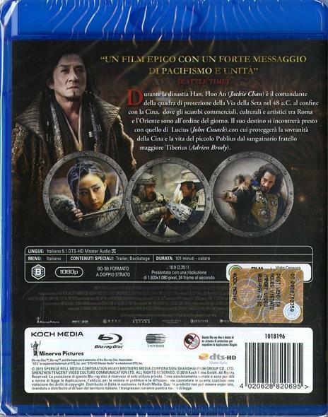 La battaglia degli imperi. Dragon Blade di Daniel Lee - Blu-ray - 2