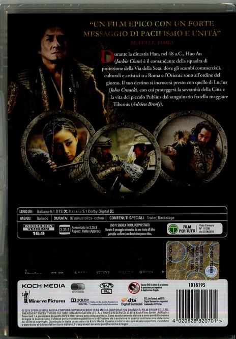 La battaglia degli imperi. Dragon Blade di Daniel Lee - DVD - 2