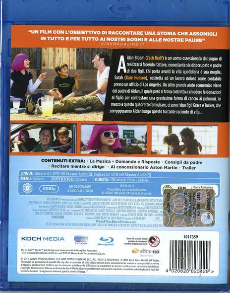 I Wish I Was Here (Blu-ray) di Zach Braff - Blu-ray - 2