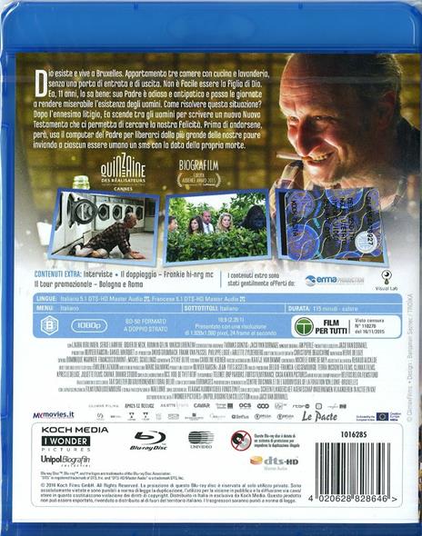 Dio esiste e vive a Bruxelles di Jaco Van Dormael - Blu-ray - 2