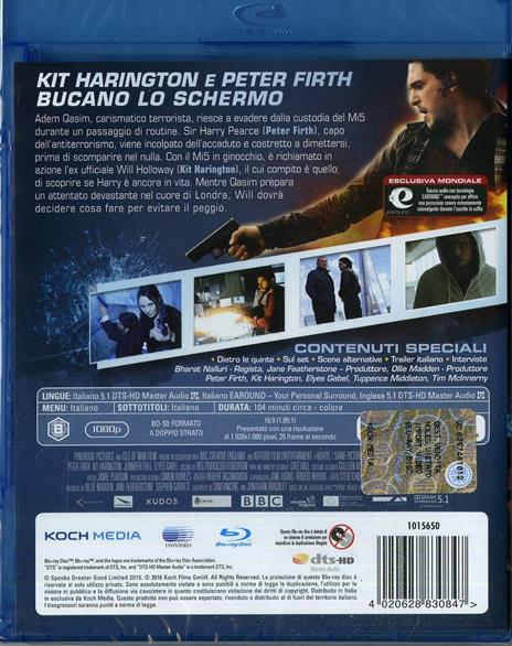 Spooks. Il bene supremo di Bharat Nalluri - Blu-ray - 2