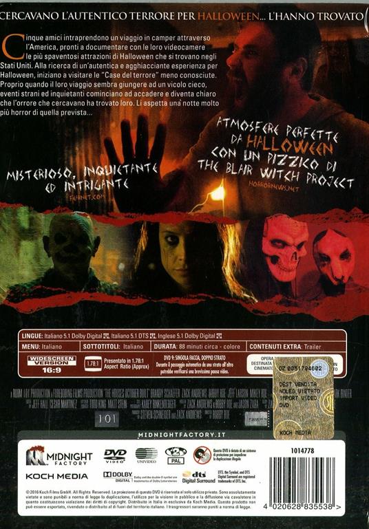 Halloween Night<span>.</span> Limited Edition di Bobby Roe - DVD - 2