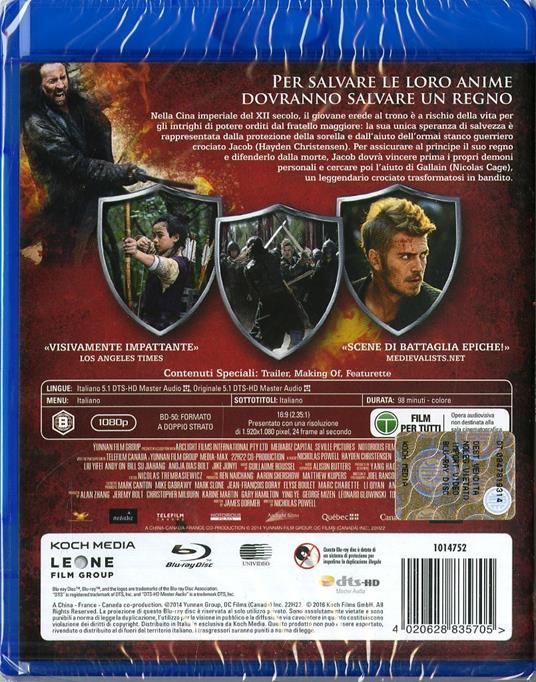 Outcast. L'ultimo imperatore di Nick Powell - Blu-ray - 2