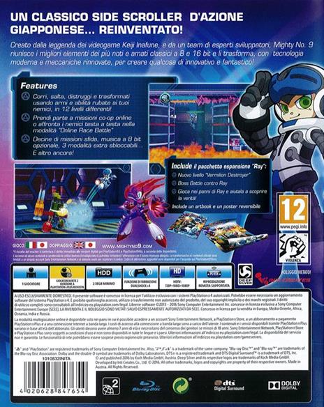 Mighty No.9 Day One Edition - PS4 - 4