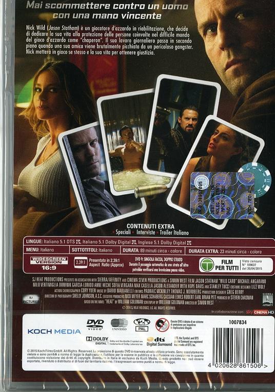 Joker. Wild Card - DVD - Film di Simon West Avventura | IBS