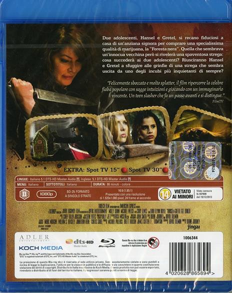 Hansel e Gretel e la strega della foresta nera di Duane Journey - Blu-ray - 2