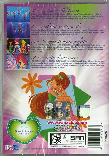 Winx Club. Serie 5. Vol. 5 di Anthony Salerno,Iginio Straffi - DVD - 2