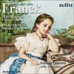 Quartetto per archi op.49 - Quintetto con pianoforte op.45 - CD Audio di Edinger Quartett,Eduard Franck,James Tocco