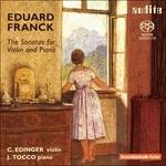 Sonate per violino e pianoforte - SuperAudio CD ibrido di Christiane Edinger,Eduard Franck,James Tocco