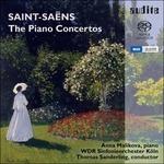 Concerti per pianoforte - SuperAudio CD ibrido di Camille Saint-Saëns,Thomas Sanderling,Anna Malikova