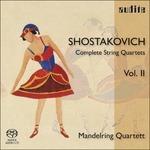 Quartetti per archi vol.2 - SuperAudio CD ibrido di Dmitri Shostakovich,Mandelring Quartett