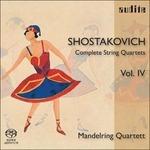 Quartetti per archi vol.4 - SuperAudio CD ibrido di Dmitri Shostakovich,Mandelring Quartett