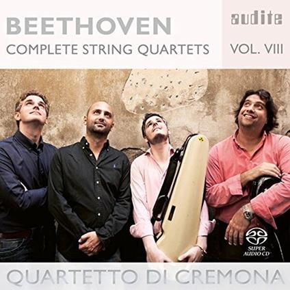 Quartetti completi per archi vol.8 - SuperAudio CD ibrido di Ludwig van Beethoven,Quartetto di Cremona