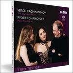 Trio op.50 / Trio élégiaque n.1 - SuperAudio CD ibrido di Sergei Rachmaninov,Pyotr Ilyich Tchaikovsky,Trio Testore