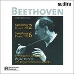 Sinfonie n.2, n.6 - CD Audio di Ludwig van Beethoven,Rafael Kubelik,Orchestra Sinfonica della Radio Bavarese