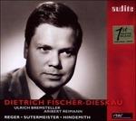 Lieder - CD Audio di Paul Hindemith,Max Reger,Heinrich Sutermeister,Dietrich Fischer-Dieskau