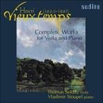 Opere per viola e pianoforte complete - CD Audio di Henri Vieuxtemps,Vladimir Stoupel,Thomas Selditz