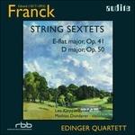 Sestetti per archi op.41, op.50 - CD Audio di Edinger Quartett,Eduard Franck,Leo Klepper,Matthias Donderer