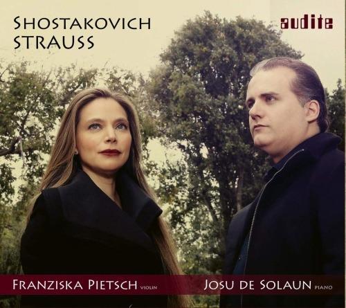 Sonata per violino op.134 - CD Audio di Dmitri Shostakovich,Richard Strauss,Franziska Pietsch
