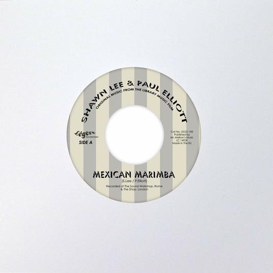Mexican Marimba (Limited Edition) - Vinile 7'' di Shawn Lee,Paul Elliott