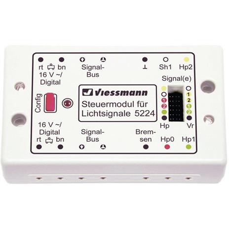 Modulo di controllo del segnale stradale Viessmann 5224 assemblato - 2