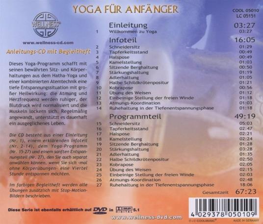 Canda. Yoga fur Anfanger - CD Audio - 2