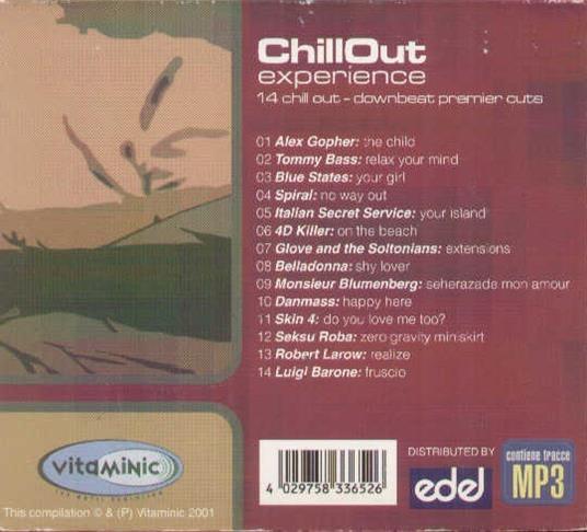 Chill Out Experience - CD Audio - 2