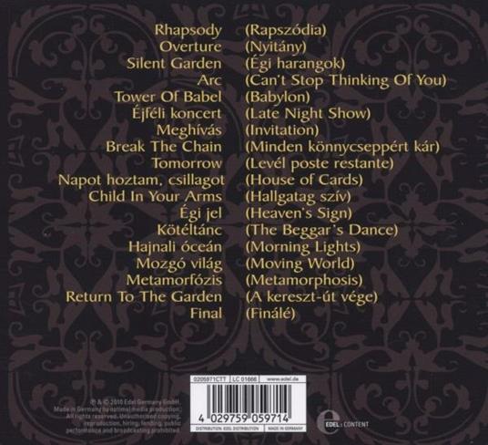 Omega Rhapsody - CD Audio di Omega - 2