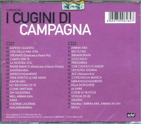 Il meglio dei Cugini di Campagna - CD Audio di Cugini di Campagna - 2