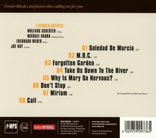 Call - CD Audio di Michael Naura - 2