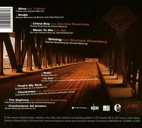 Driving - CD Audio di NDR Bigband,Django Deluxe - 2