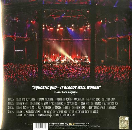 Aquostic! Live at the Roundhouse - Vinile LP di Status Quo - 2