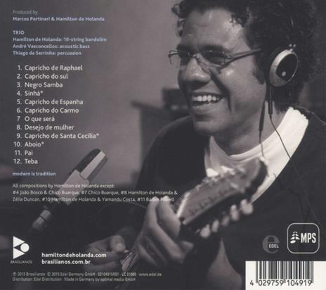 Trio - CD Audio di Hamilton De Holanda - 3