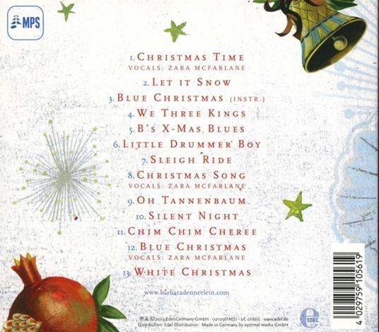 Christmas in Groove City - CD Audio di Barbara Dennerlein - 2