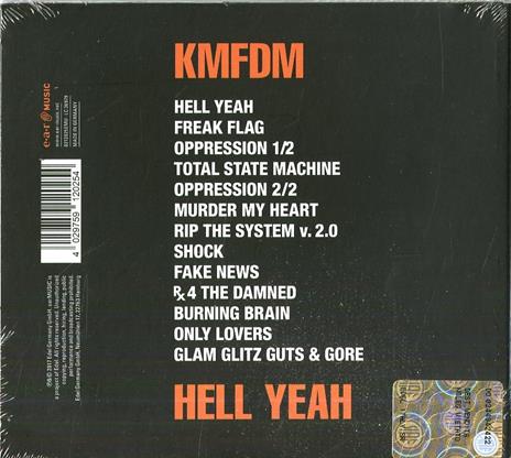 Hell Yeah - CD Audio di KMFDM - 2