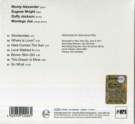 Here Comes the Sun - CD Audio di Monty Alexander - 2