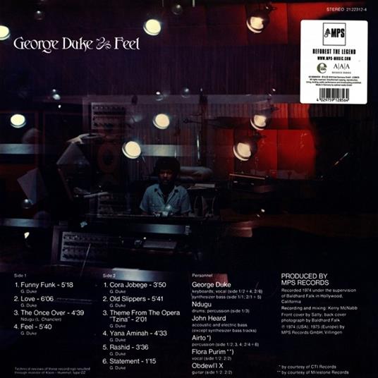 Feel - Vinile LP di George Duke - 2