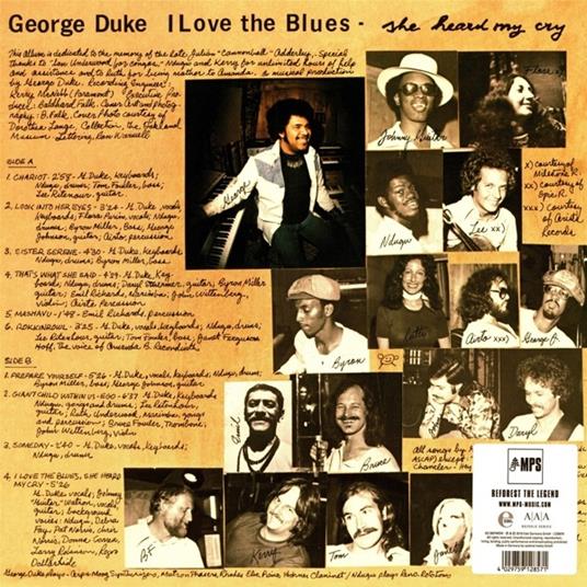 I Love the Blues... (HQ) - Vinile LP di George Duke - 2