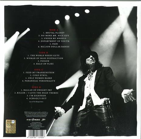 A Paranormal Evening at the Olympia Paris Live ( + MP3 Download) - Alice  Cooper - Vinile | IBS
