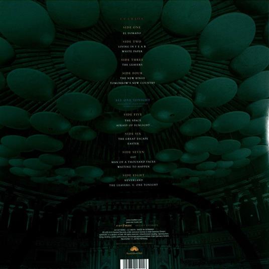 All One Tonight. Live at the Royal Albert Hall - Vinile LP di Marillion - 2