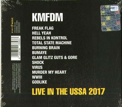 Live in the Ussa - CD Audio di KMFDM - 2