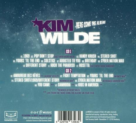 Here Come the Aliens (Deluxe Edition) - CD Audio di Kim Wilde - 2