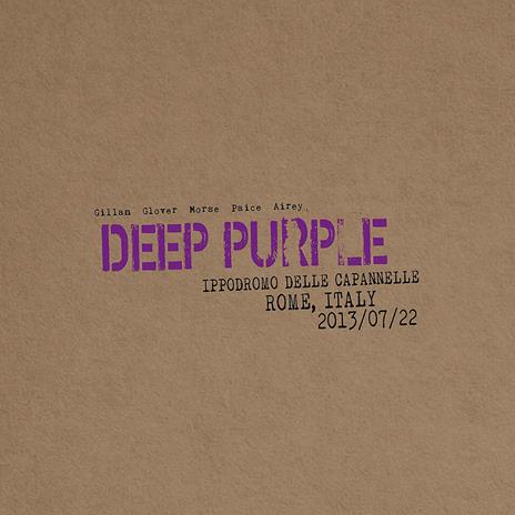 Live in Rome 2013 - CD Audio di Deep Purple
