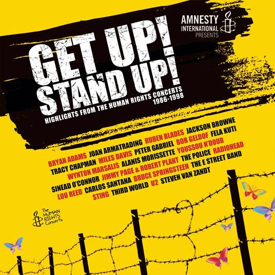 Get Up! Stand Up! Highlights from the Human Rights Concerts 1986-1998 - CD Audio